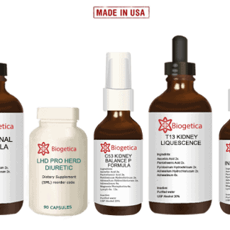 Optimal Kit With Homeopathic Renal Support And Herbs Formula