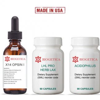 Biogetica Essentials Kit with Bowels Detox Formula