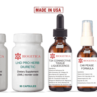 Biogetica Optimal Kit With Homeopathic Ligament formula