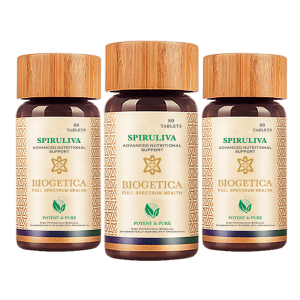 Pack of 3 Spiruliva 80 Tablets