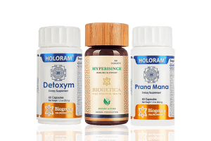 80 days supply of the Hyperisince, Detoxym, Prana Mana Kit