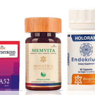 Doctor Recommended 4 Month Supply Full Spectrum Endocrine Support kit with Endokrium and Hekla lava